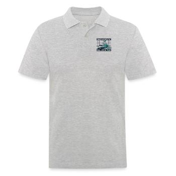 Motoneige et conducteurs de motoneige sans sensation - Polo Homme - gris chiné - Devant - Kai (181cm)