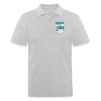 Le moment du laboratoire dentaire dentaire Laboratoire dentaire - Polo Homme - gris chiné - Devant - Kai (181cm)