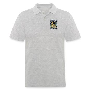 It's Not For The Weak Informatiker Admin - Männer Poloshirt - Grau meliert - Vorne - Kai (181cm)