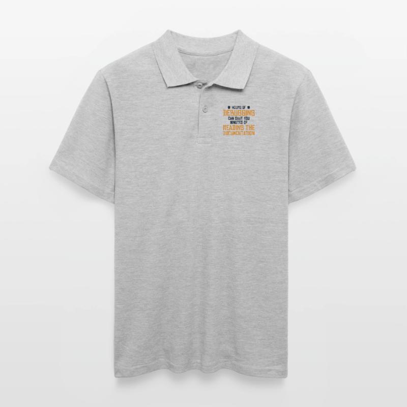 Hours Of Debugging Software Engineer Developer Men's Polo Shirt
