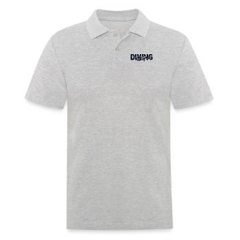 Diving Goggles Diving Mask Diving Fins - Men's Polo Shirt - heather grey - Front - Kai (181cm)