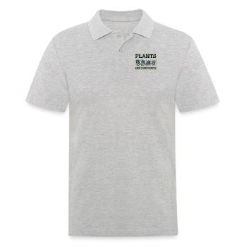 Les plantes sont compagnon jardin de potager - Polo Homme - gris chiné - Devant - Kai (181cm)