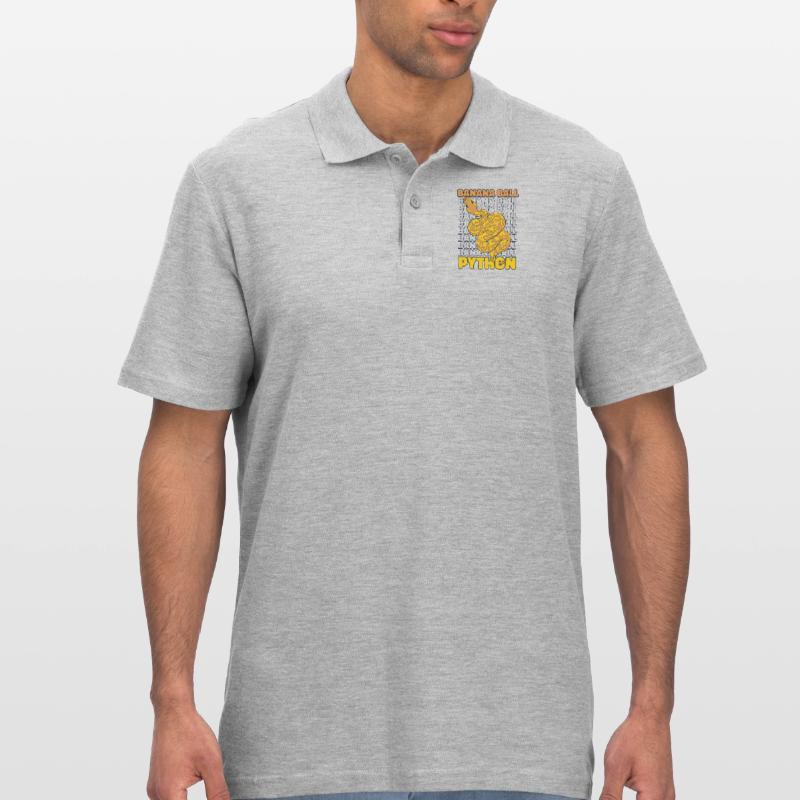 Banana Ball Python Schlange Python Banana Ball Männer Poloshirt