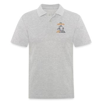 Triathlète King Conqueror Master Professionnel de l’entraînement - Polo Homme - gris chiné - Devant - Kai (181cm)