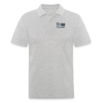 Just Drink Beer And Hang Out Short Tail Long Hair - Men's Polo Shirt - heather grey - Front - Kai (181cm)