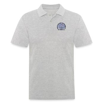 Hairs Are Provided By My Chinchilla Shorttail - Men's Polo Shirt - heather grey - Front - Kai (181cm)