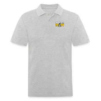 Billiards Mom Billardtisch Billiards Snooker - Männer Poloshirt - Grau meliert - Vorne - Kai (181cm)