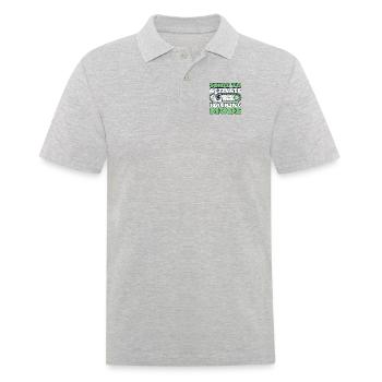Faites glisser pour activer le renifleur de phishing en mode piratage - Polo Homme - gris chiné - Devant - Kai (181cm)