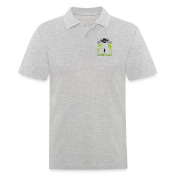 Get In Loser Conspiracy Außerirdischer Ufo Alien - Men's Polo Shirt - heather grey - Front - Kai (181cm)