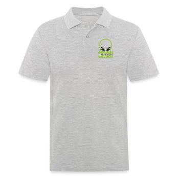 J’ai été choisi Ufo Conspiracy Extraterrestrial - Polo Homme - gris chiné - Devant - Kai (181cm)