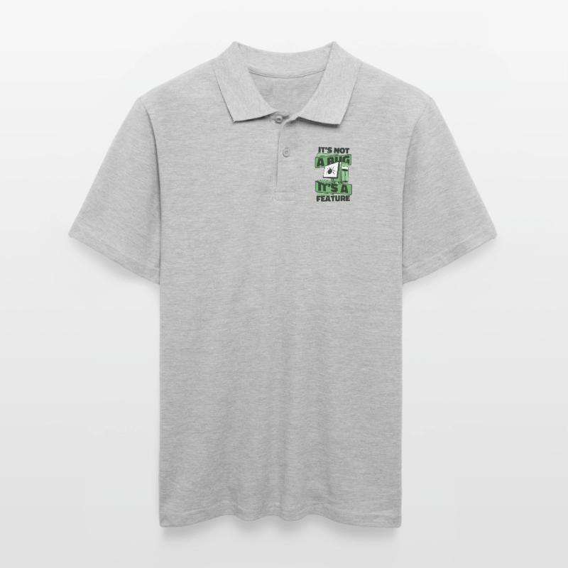 It's Not A Bug It's A Feature Developer Coder Männer Poloshirt