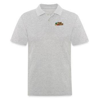 Manger des légumes végétaliens végétaliens végétaliens végétariens - Polo Homme - gris chiné - Devant - Kai (181cm)