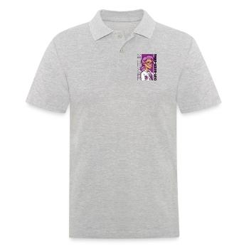 This Girl Is Out-STEM-Ding Empowering Women STEM - Men's Polo Shirt - heather grey - Front - Kai (181cm)