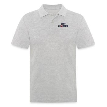 Stay Grounded Elektroinstallateur Elektroniker - Männer Poloshirt - Grau meliert - Vorne - Kai (181cm)