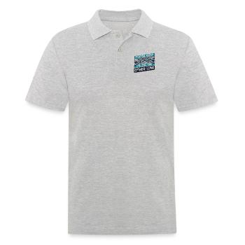 Please Hold I'm On The Other Line Spinnfischer - Männer Poloshirt - Grau meliert - Vorne - Kai (181cm)