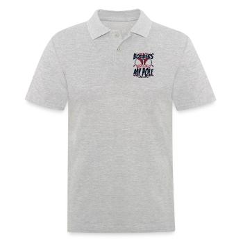 Montrez-moi vos bobbers pêche en haute mer pêcheur à la mouche - Polo Homme - gris chiné - Devant - Kai (181cm)