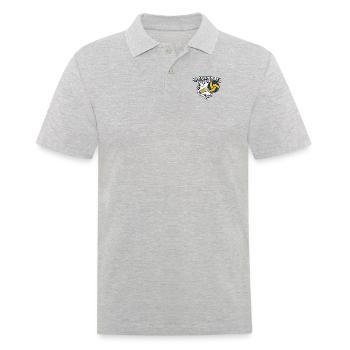 Joueur de volley-ball Joueur de volley-ball Joueur de volley-ball - Polo Homme - gris chiné - Devant - Kai (181cm)