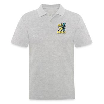 Juste ici pour les trous d'épingle, spray pour voiture automobile - Polo Homme - gris chiné - Devant - Kai (181cm)