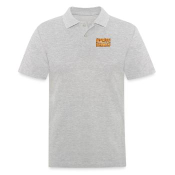 Weirdy Beardy Pogona Pet Lizard Owner Bearded - Men's Polo Shirt - heather grey - Front - Kai (181cm)