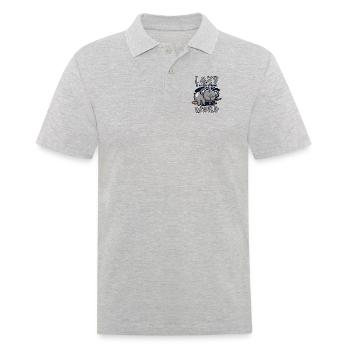 Paresseux est un mot très fort Koalabear Eucalyptus - Polo Homme - gris chiné - Devant - Kai (181cm)