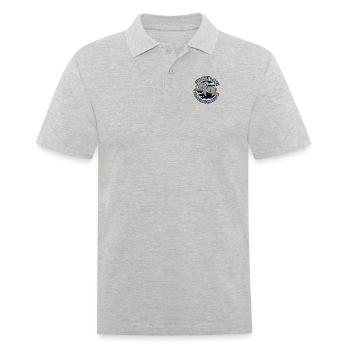Not Lazy Saving Energy Koalabear Eucalyptus Koala - Men's Polo Shirt - heather grey - Front - Kai (181cm)