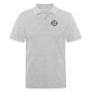 I'd Rather Be Larping LARPing Armor Weapons - Men's Polo Shirt - heather grey - Front - Kai (181cm)