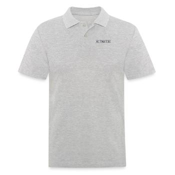 Giraffe Periodic Table Of Elements African Nubian - Men's Polo Shirt - heather grey - Front - Kai (181cm)