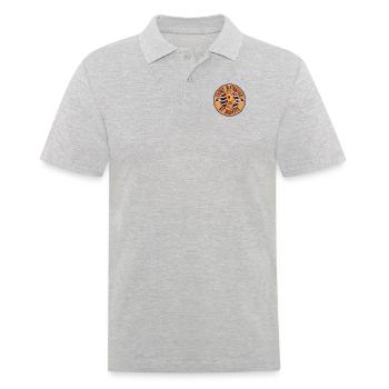 Easily Distracted By Giraffes Giraffidae Nubian - Men's Polo Shirt - heather grey - Front - Kai (181cm)