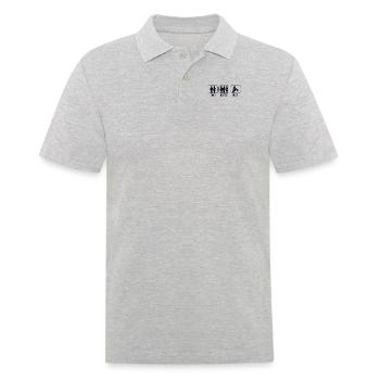 Bon Meilleur Meilleur Motocross Racing Supermoto - Polo Homme - gris chiné - Devant - Kai (181cm)