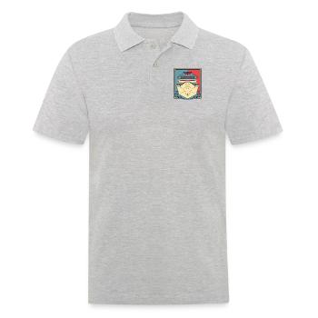 Kreuzfahrtschiff Passagierschiff Kreuzfahrt Crew Kreuzfahrt - Männer Poloshirt - Grau meliert - Vorne - Kai (181cm)