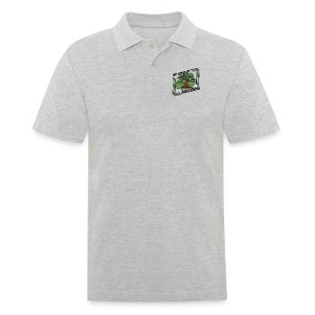Mon genre de jardinage Pots à bonsaï Penjing - Polo Homme - gris chiné - Devant - Kai (181cm)