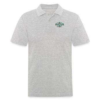 Dinge, die ich in meiner Freizeit mache Bonsai Töpfe Penjing - Männer Poloshirt - Grau meliert - Vorne - Kai (181cm)