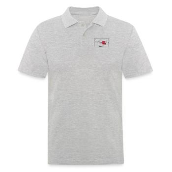 Michelangelo Création d’Adam Donuts Beignet - Polo Homme - gris chiné - Devant - Kai (181cm)