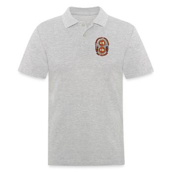 Un mécanicien légendaire a pris sa retraite Repair Elevator - Polo Homme - gris chiné - Devant - Kai (181cm)