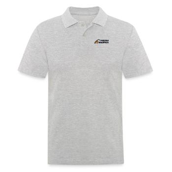 Parasaurolophini Dinosaur Hadrosauridae - Men's Polo Shirt - heather grey - Front - Kai (181cm)