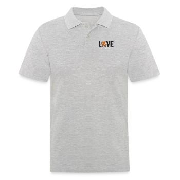 Octopus Love Octopodes Octopoda Cephalopoda Lover - Men's Polo Shirt - heather grey - Front - Kai (181cm)