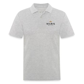 Marx - Polo Homme - gris chiné - Devant - Kai (181cm)