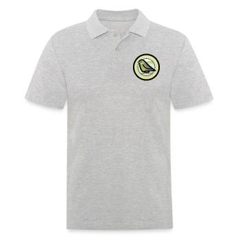 Greenfinch - Men's Polo Shirt - heather grey - Front - Kai (181cm)
