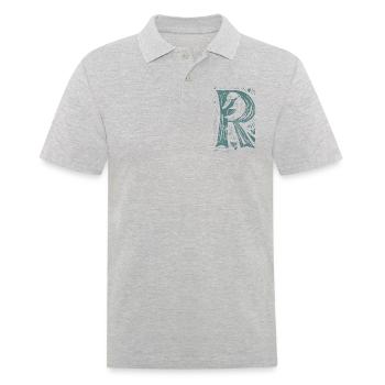 Rente Ente - Rentner Ruhestand Pension Geschenk - Männer Poloshirt - Grau meliert - Vorne - Kai (181cm)