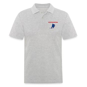 Ravensburg, my city! - Men's Polo Shirt - heather grey - Front - Kai (181cm)