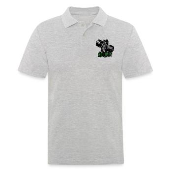 Haltère de musculation No Limit Hard Workout - Polo Homme - gris chiné - Devant - Kai (181cm)