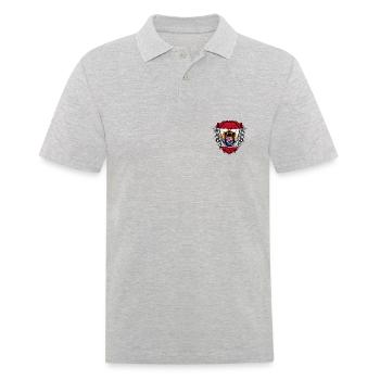 Französisch-Polynesien - Männer Poloshirt - Grau meliert - Vorne - Kai (181cm)