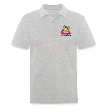 femmes en action - Polo Homme - gris chiné - Devant - Kai (181cm)