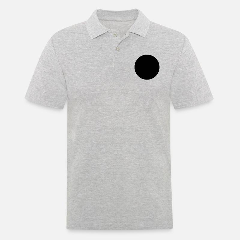 Extra Dot - Männer Poloshirt - Grau meliert