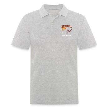 Le baseball est mon dessin animé préféré de la saison - Polo Homme - gris chiné - Devant - Kai (181cm)