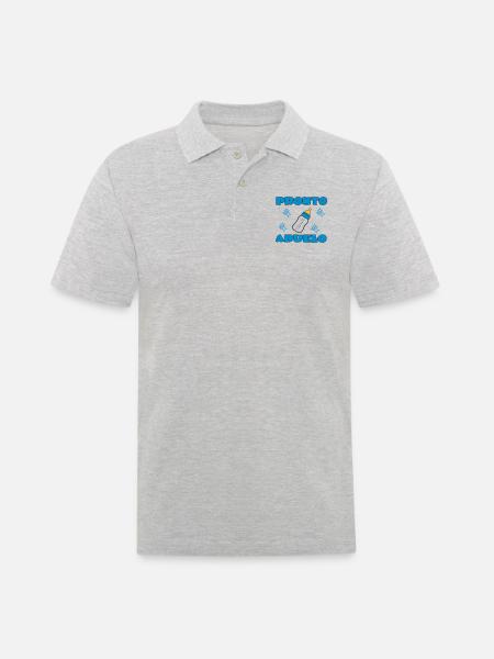 Pronto abuelo - Men's Polo Shirt - heather grey