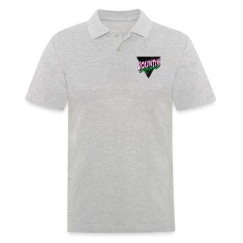 LGBTQI and asexual women's rights present - Men's Polo Shirt - heather grey - Front - Kai (181cm)