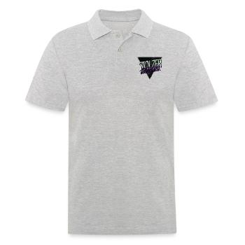 gegen tierquälerei fleischistmord weihnachten - Männer Poloshirt - Grau meliert - Vorne - Kai (181cm)