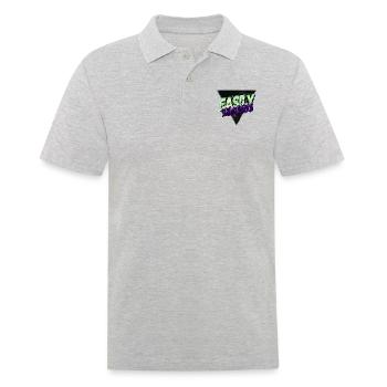 Beagle Dad statement present idea owner - Men's Polo Shirt - heather grey - Front - Kai (181cm)