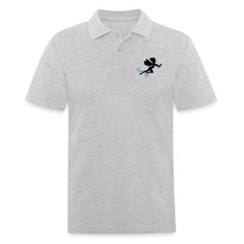 Fee griechischen Mythen - Männer Poloshirt - Grau meliert - Vorne - Kai (181cm)
